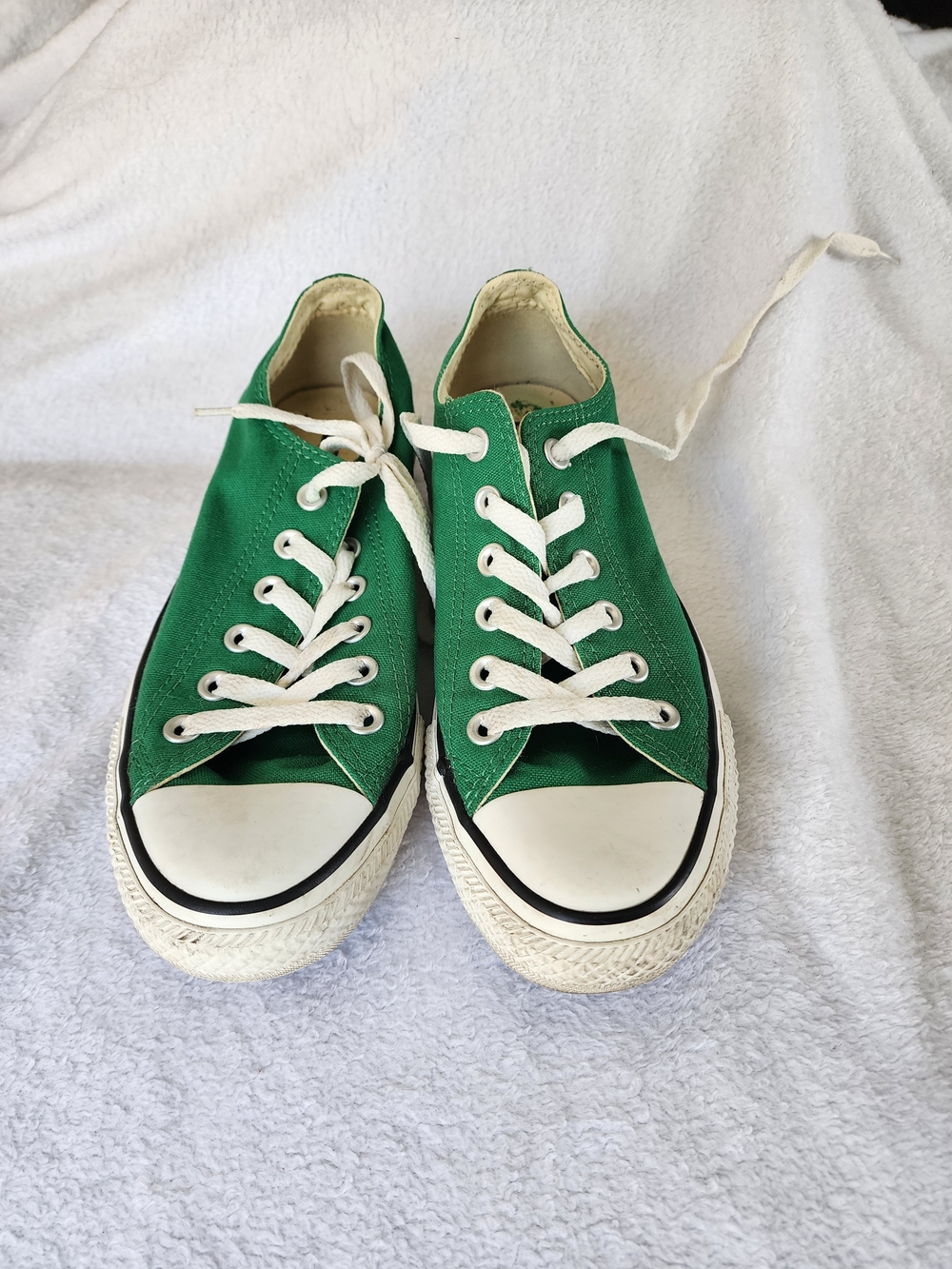 Converse Green Sneakers W7 M5